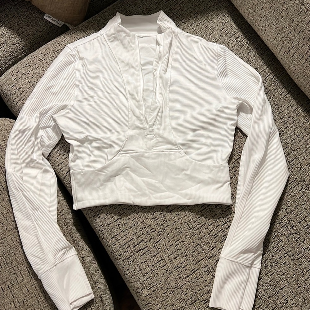 White Workout Jacket